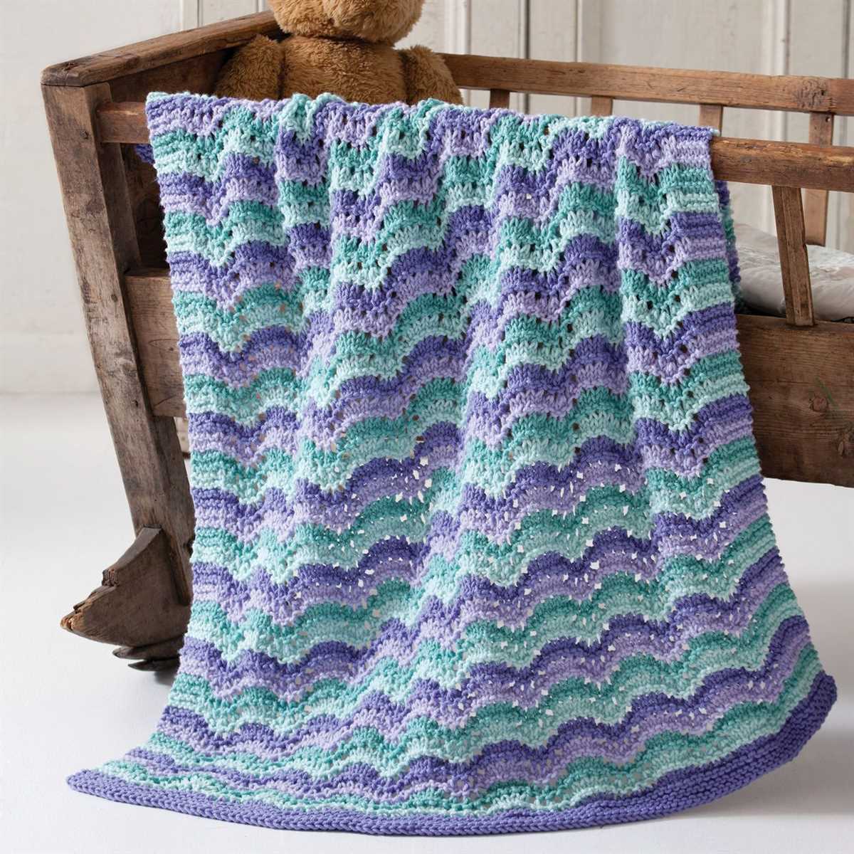 Mexican blanket knitting pattern