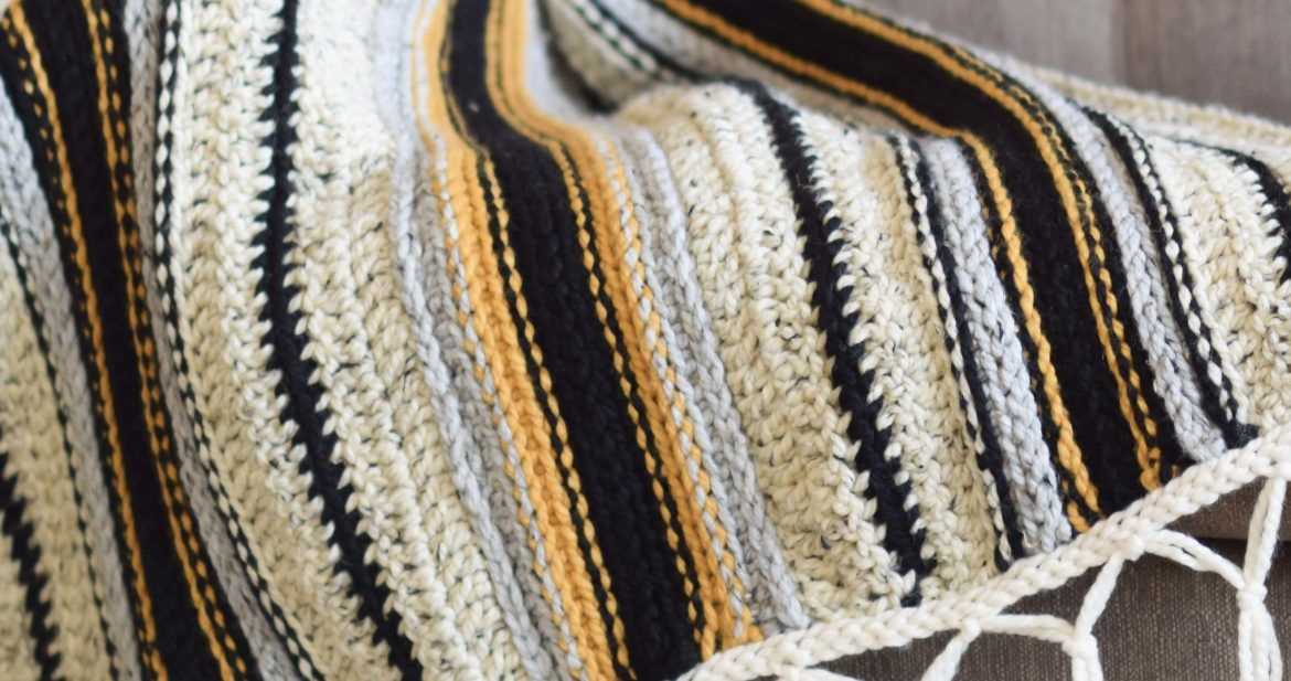 Mexican blanket knitting pattern