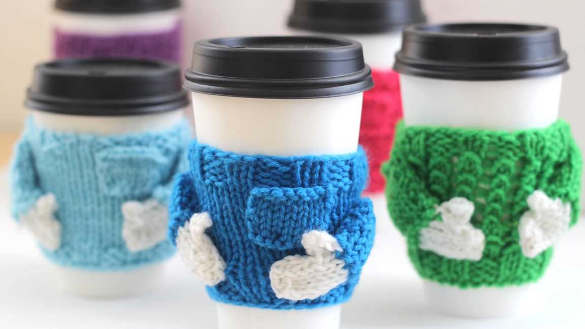 Mug cosy knitting pattern free