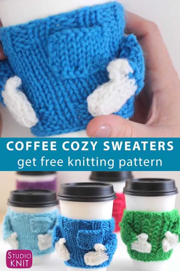 Mug cosy knitting pattern free