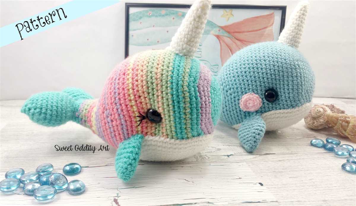 Narwhal knitting pattern