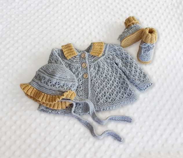 Newborn layette knitting patterns free