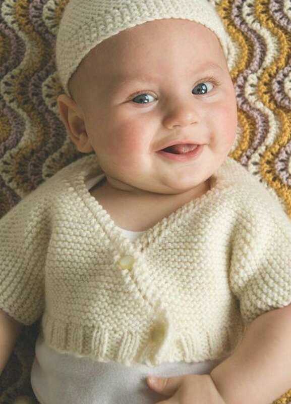 Newborn layette knitting patterns free