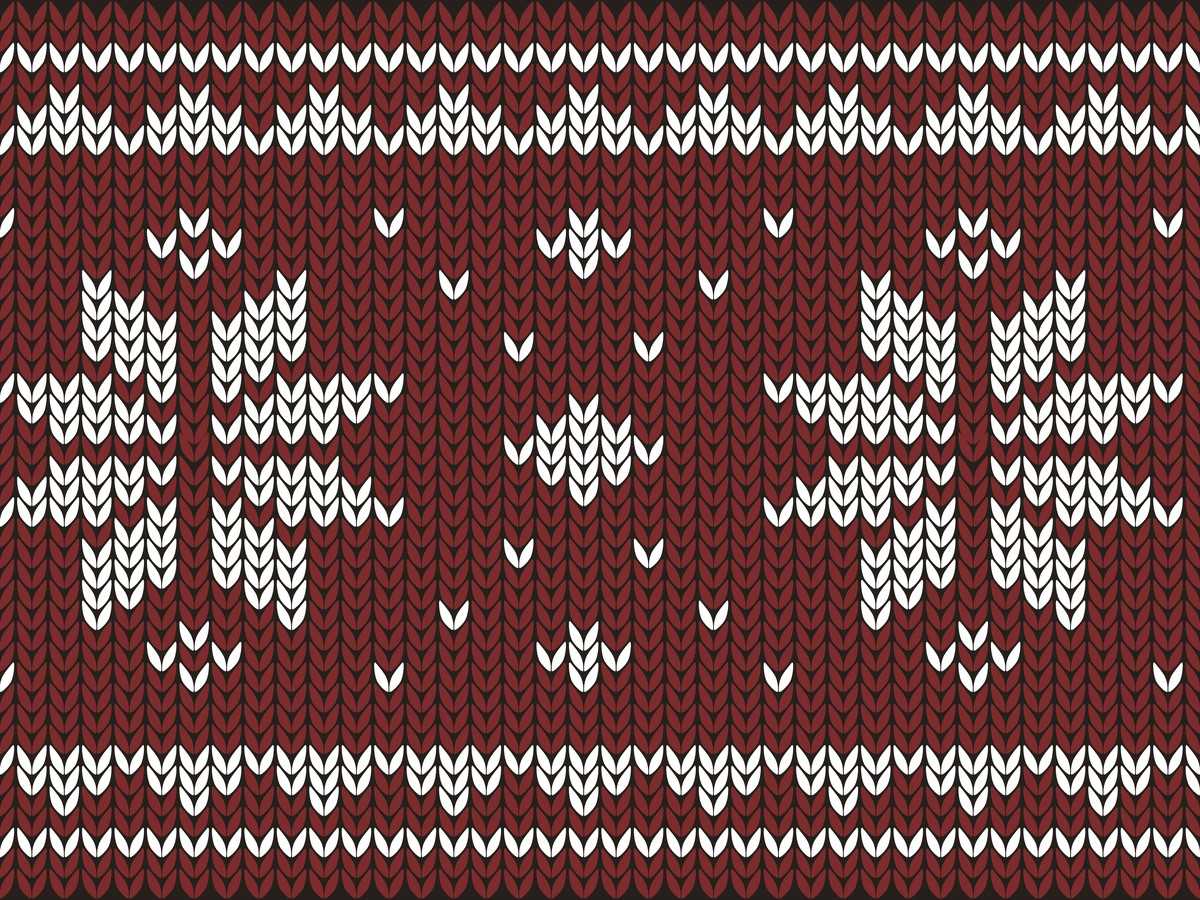 Norwegian snowflake knitting pattern