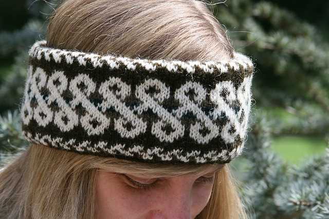 Norwegian star hat knitting pattern