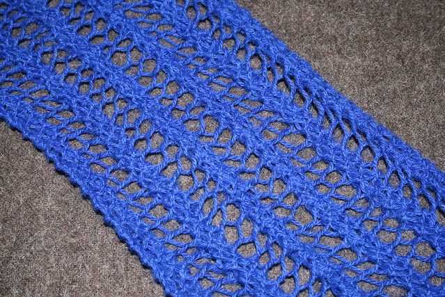 One row scarf knitting pattern