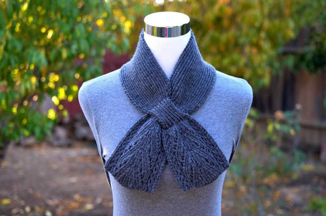 One skein scarf knitting pattern