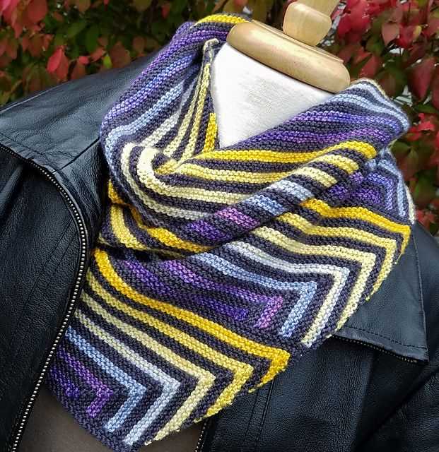 One skein scarf knitting pattern