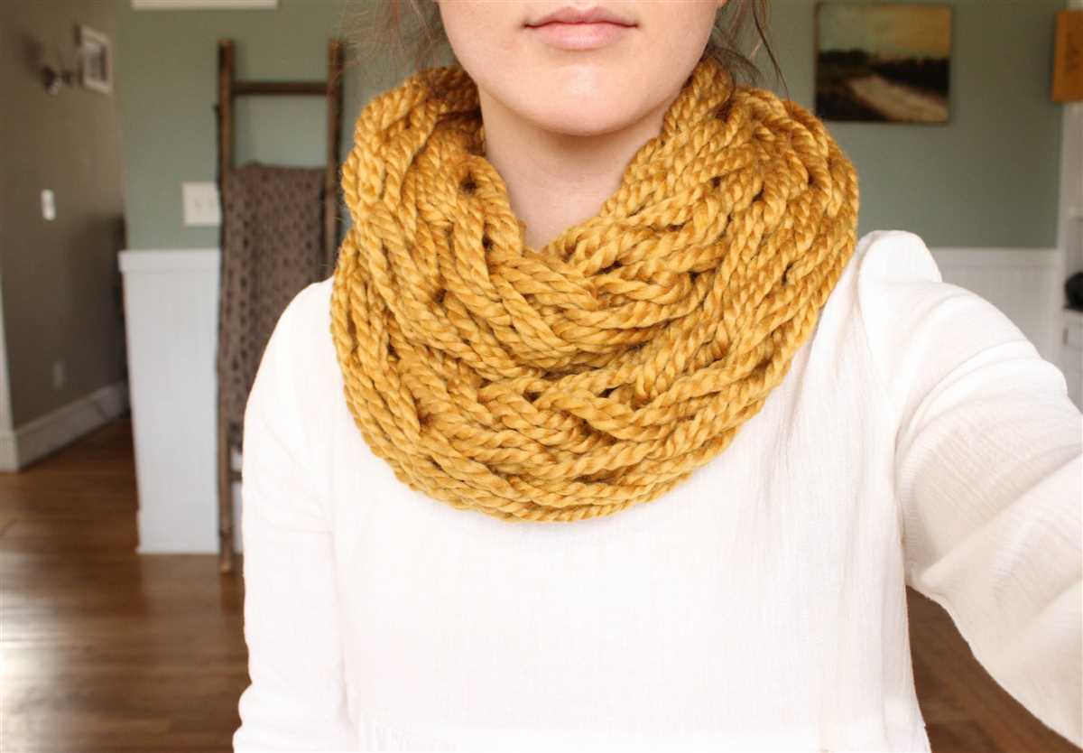 One skein scarf knitting pattern