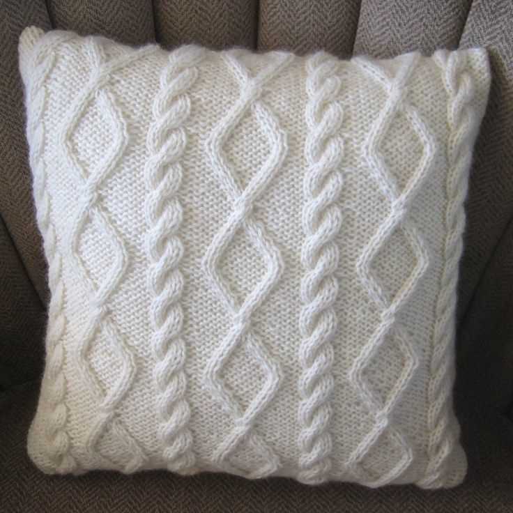 Pillow knitting pattern