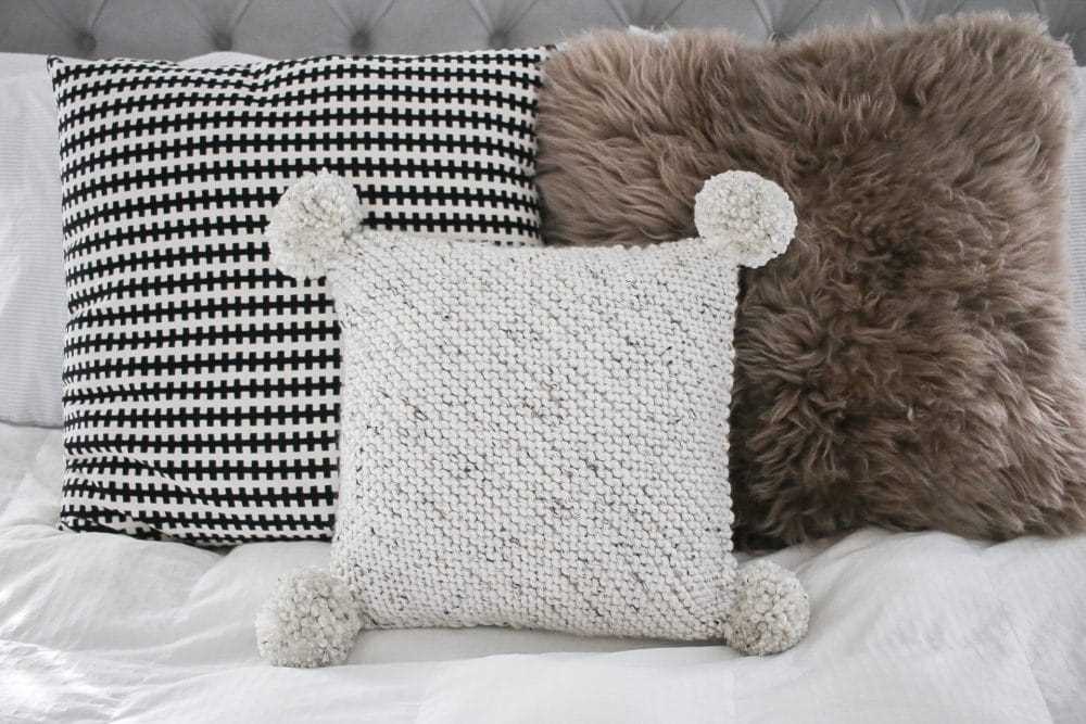 Pillow knitting pattern