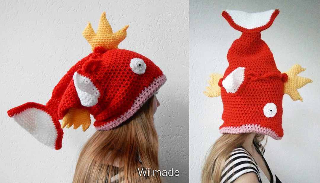 Pokemon hat knitting pattern