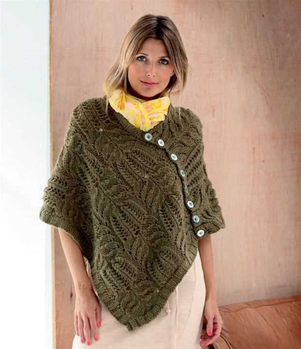 Poncho knitting pattern