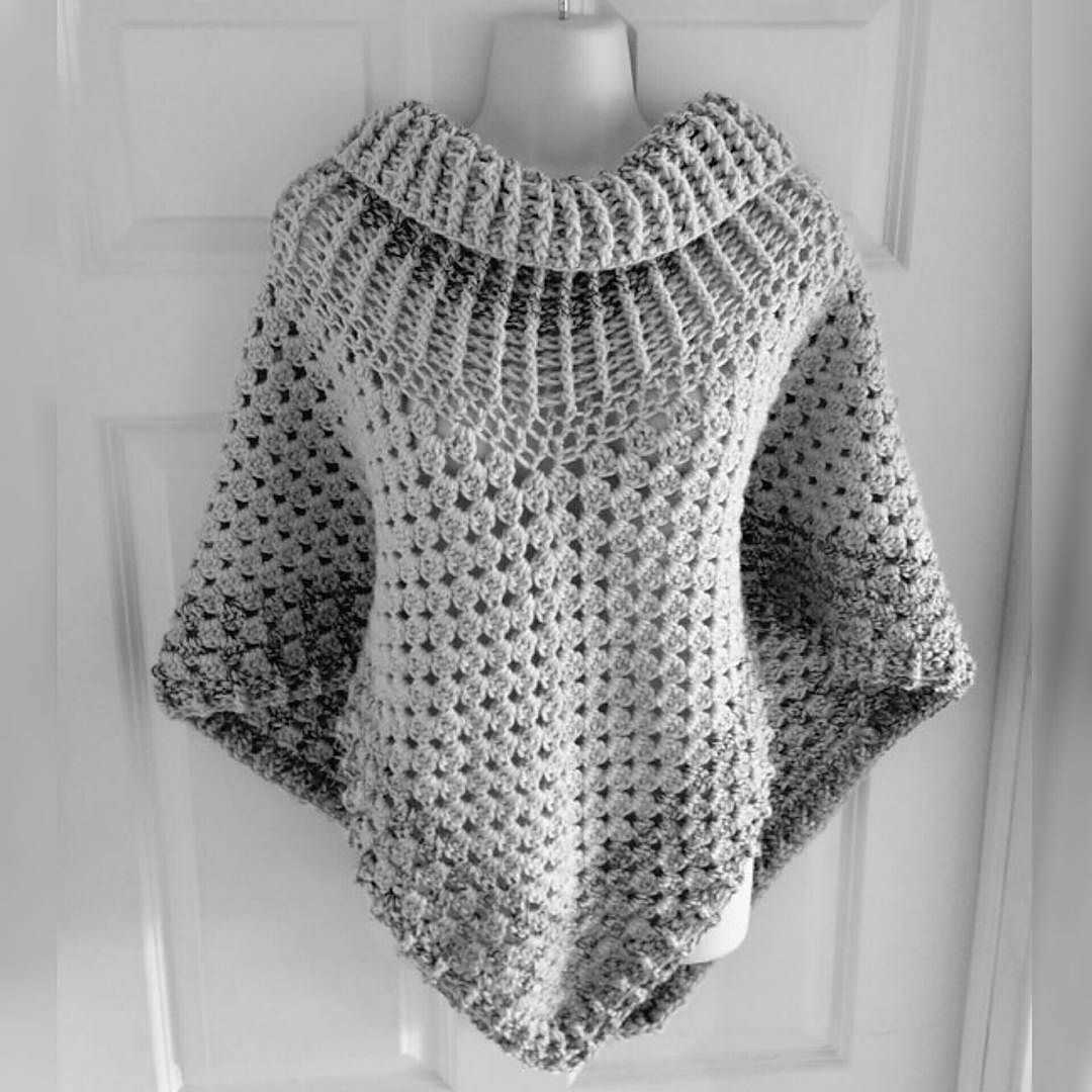 Poncho knitting pattern