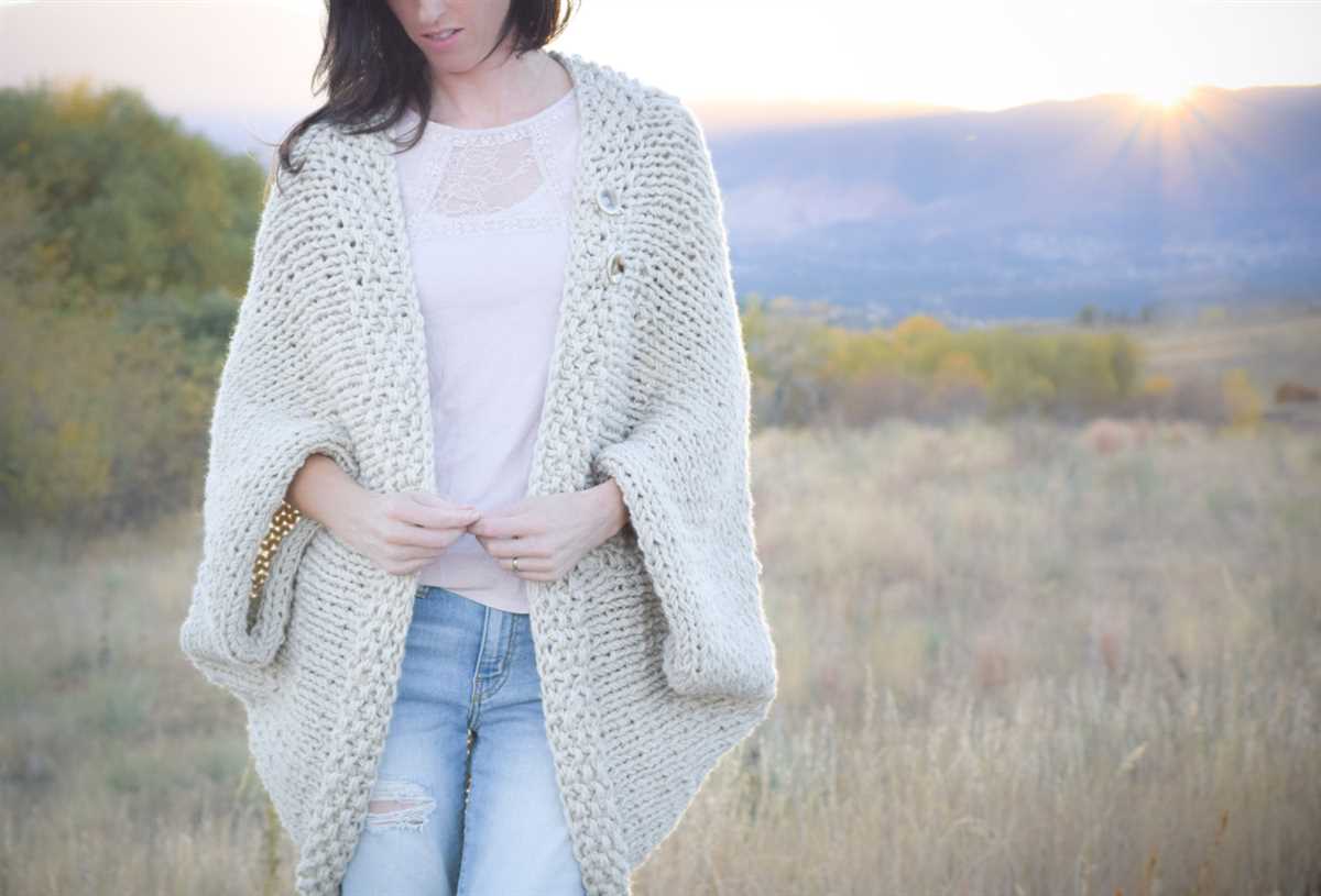 Popcorn cardigan knitting pattern