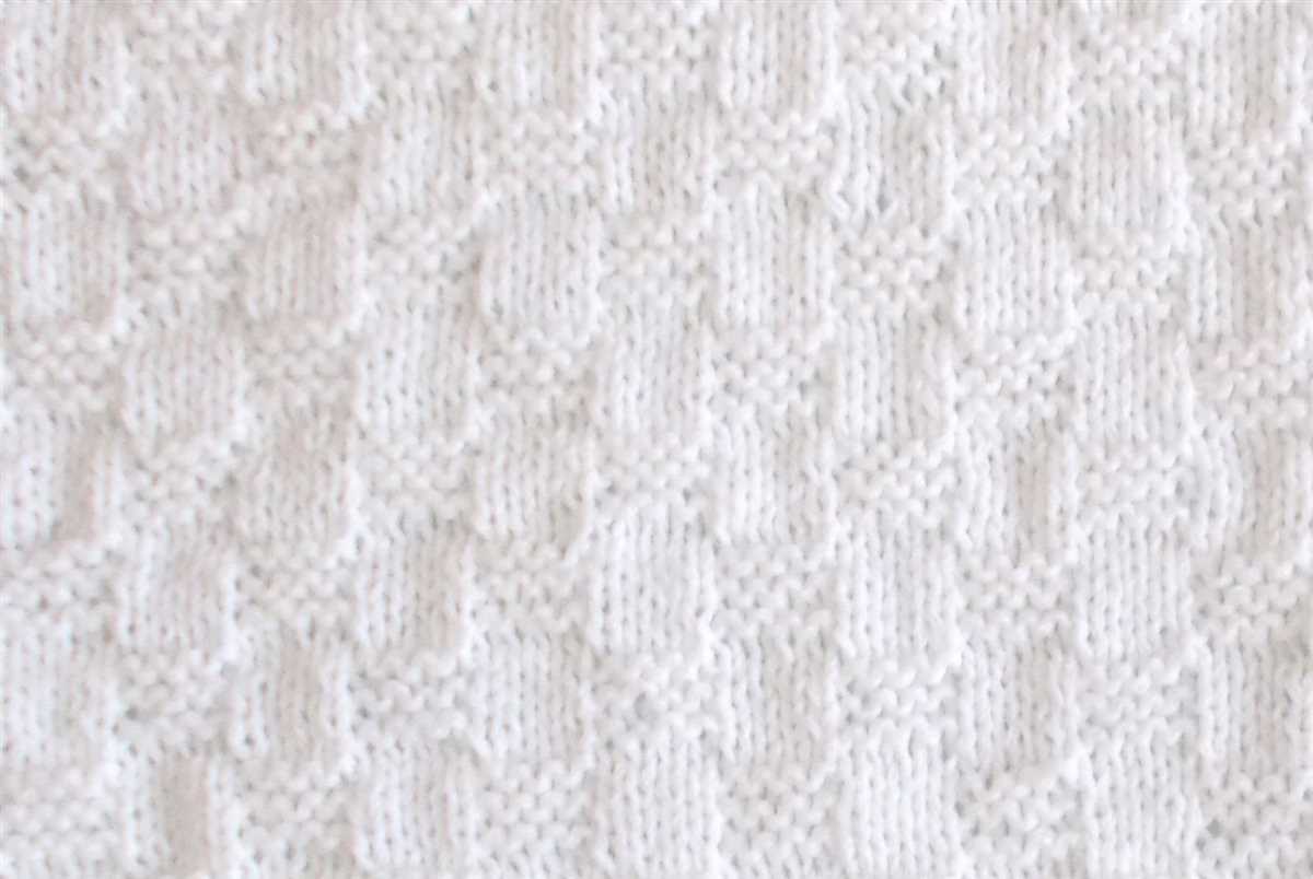 Preemie knit blanket pattern