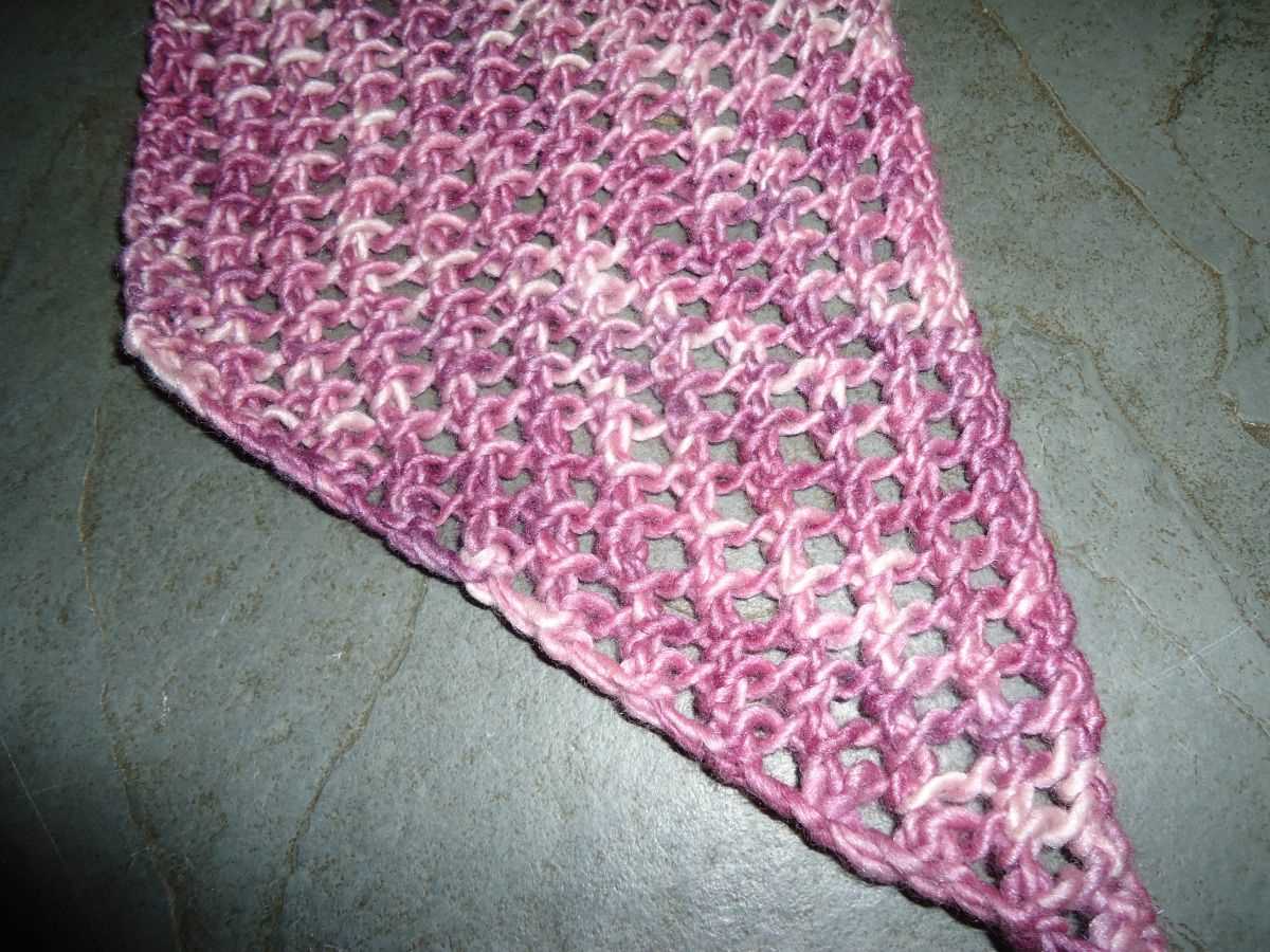 Quick scarf knitting pattern