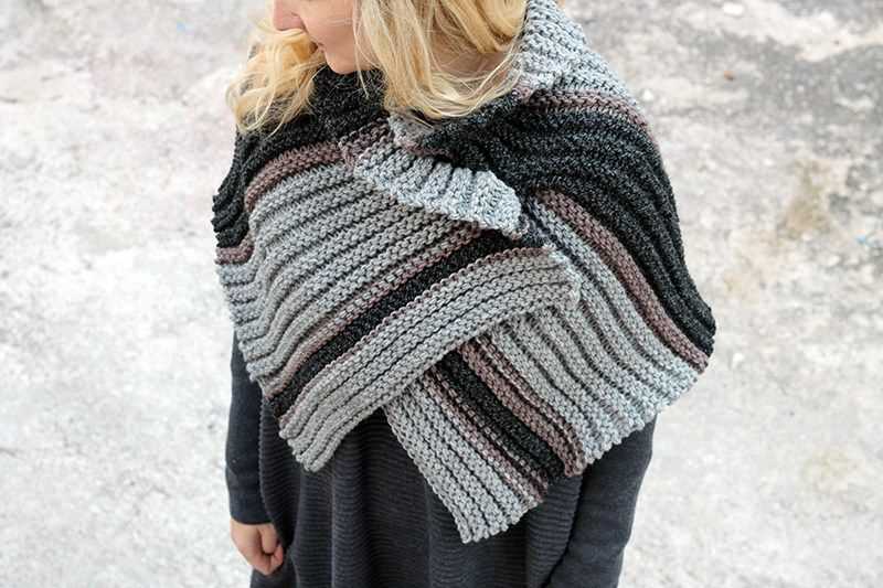 Rectangle shrug knitting pattern