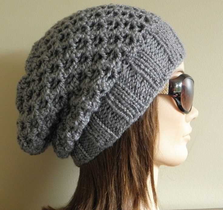 Rectangle hat knitting pattern