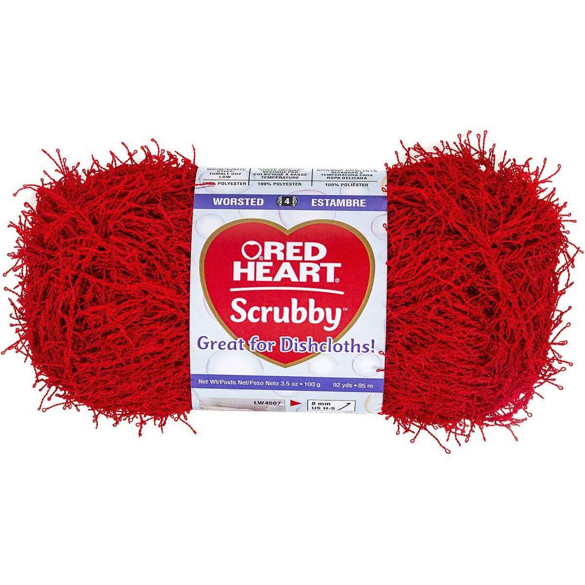 Red heart scrubby yarn knit patterns