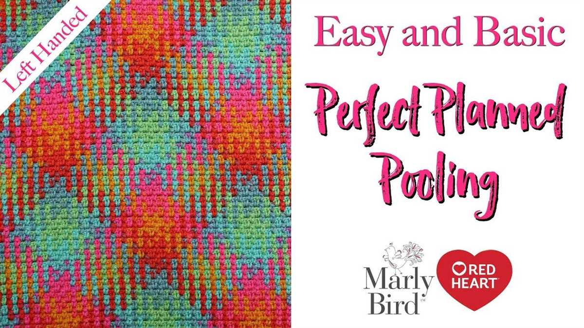 Red heart pooling yarn knit patterns