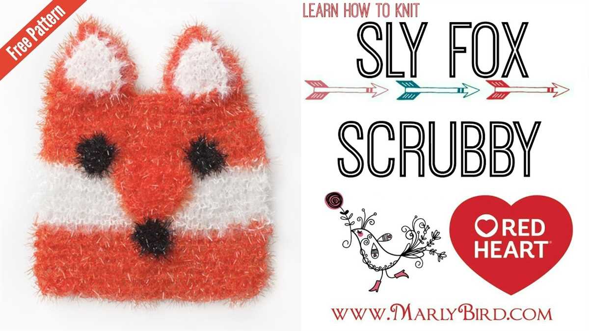 Red heart scrubby knit patterns