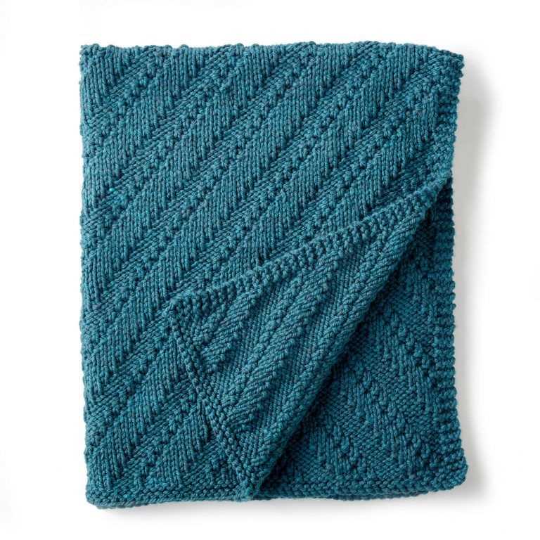 Reversible knitted dishcloth patterns