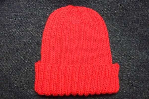 Ribbed beanie knitting pattern free