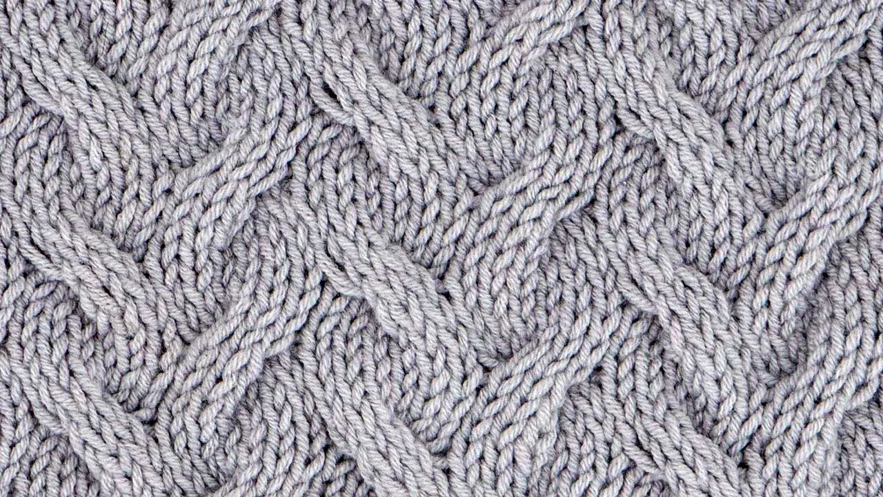 Sand stitch knit pattern