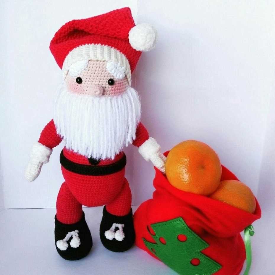 Santa claus knitting pattern free