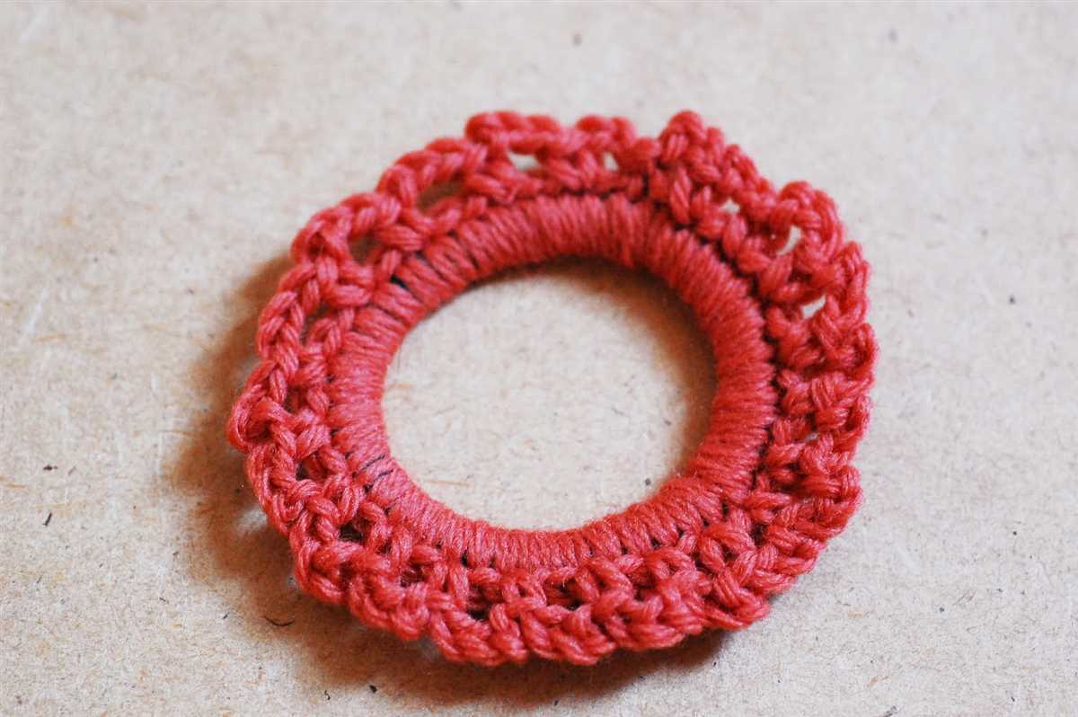 Scrunchie knitting pattern