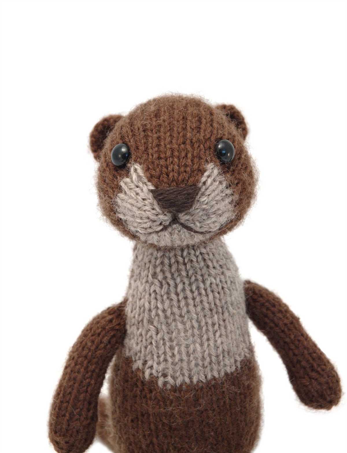 Sea otter knitting pattern