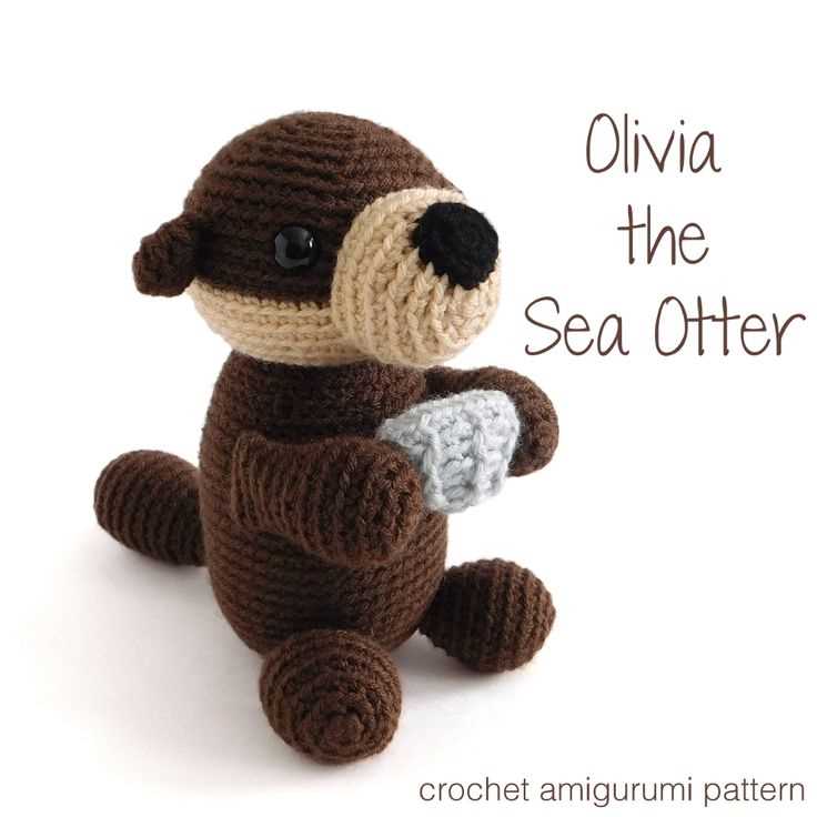 Sea otter knitting pattern