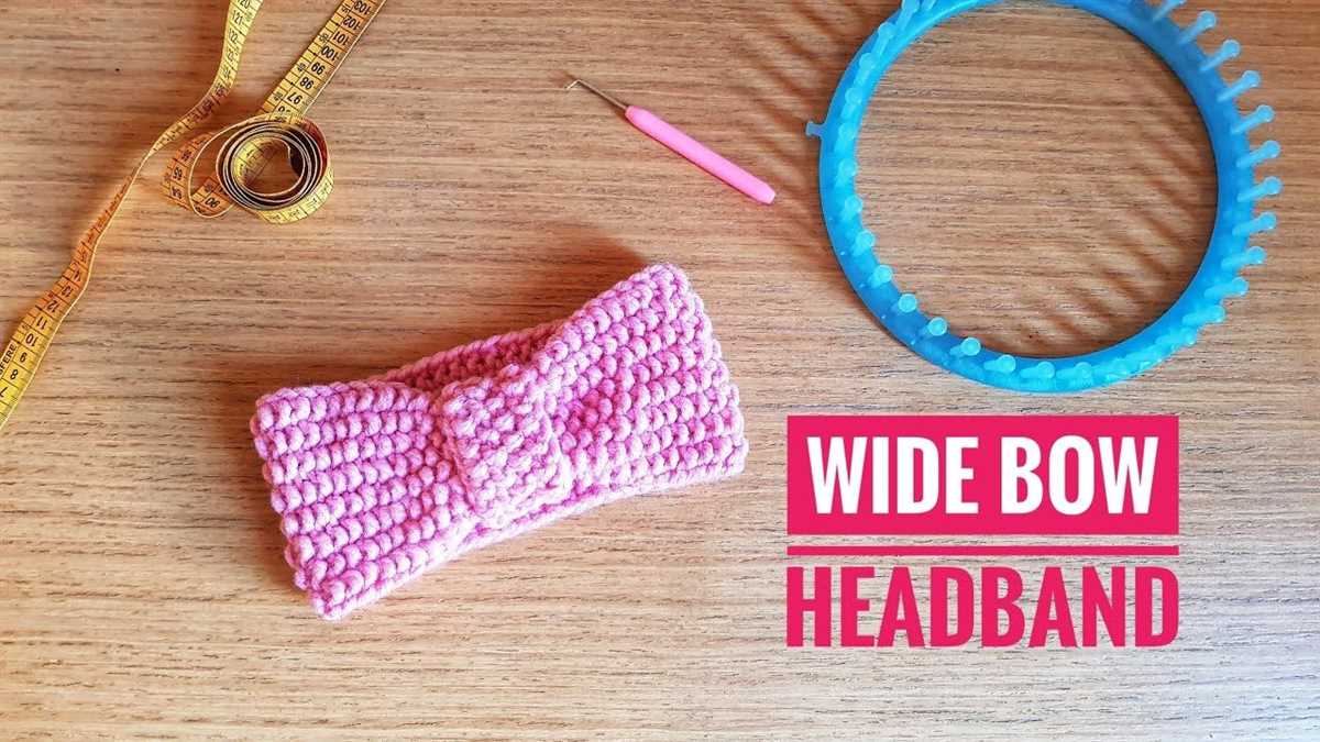 Seed stitch knitted headband pattern