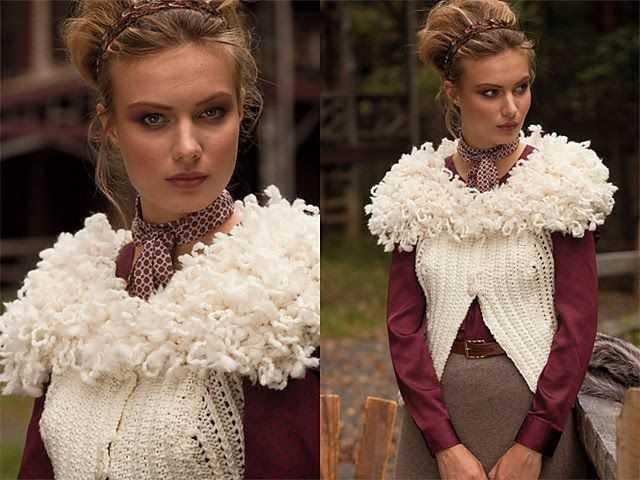 Shawl collar vest knitting pattern