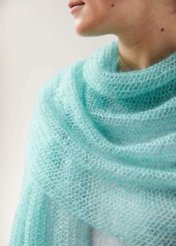 Shawl knitting patterns easy free