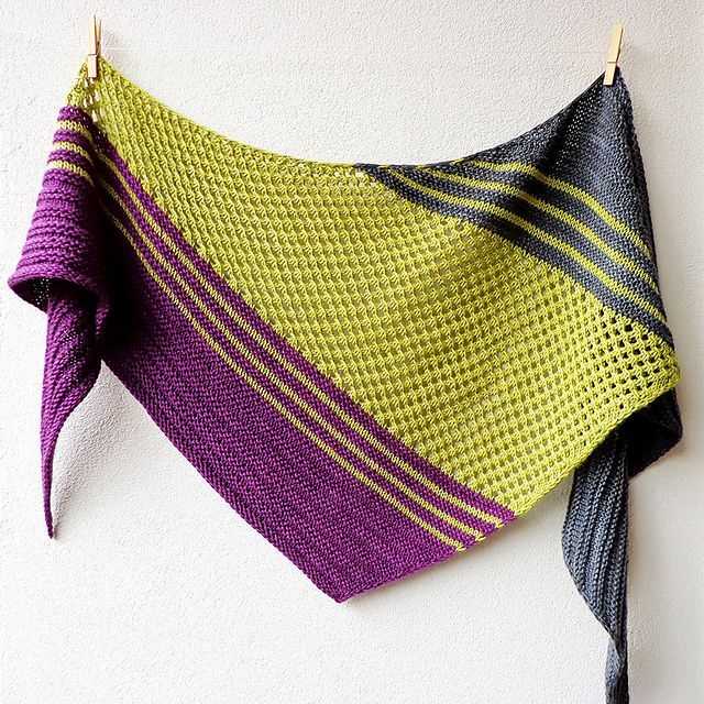 Shawl scarf wrap knitting pattern