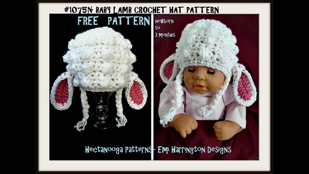 Sheep hat knitting pattern free