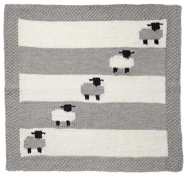 Sheep blanket knitting pattern free download