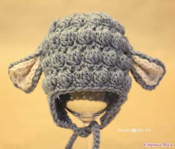 Sheep hat knitting pattern free