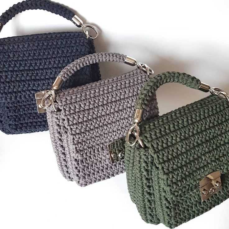 Shoulder bag knitting pattern