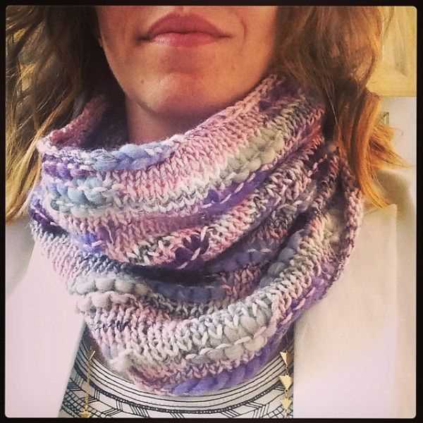 Simple knitted cowl pattern free