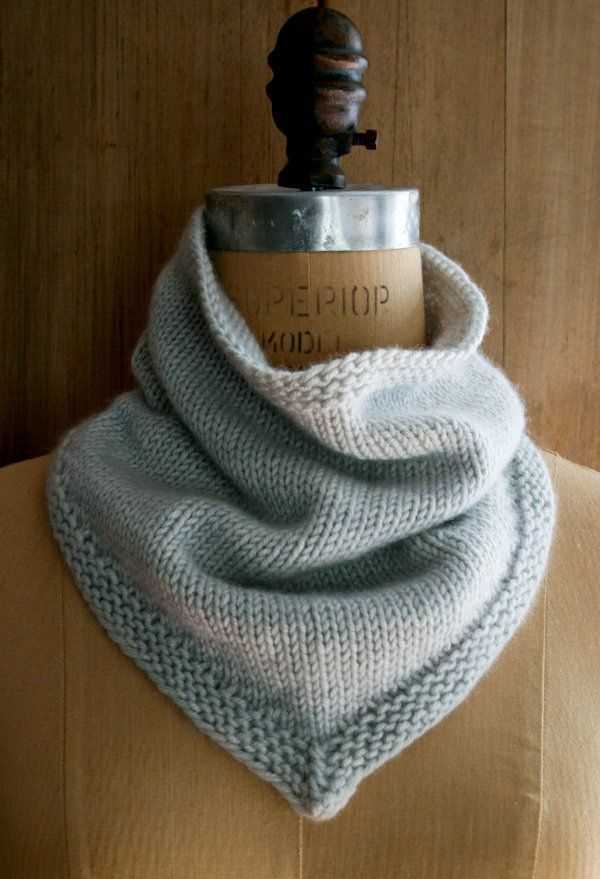 Simple knitted cowl pattern free