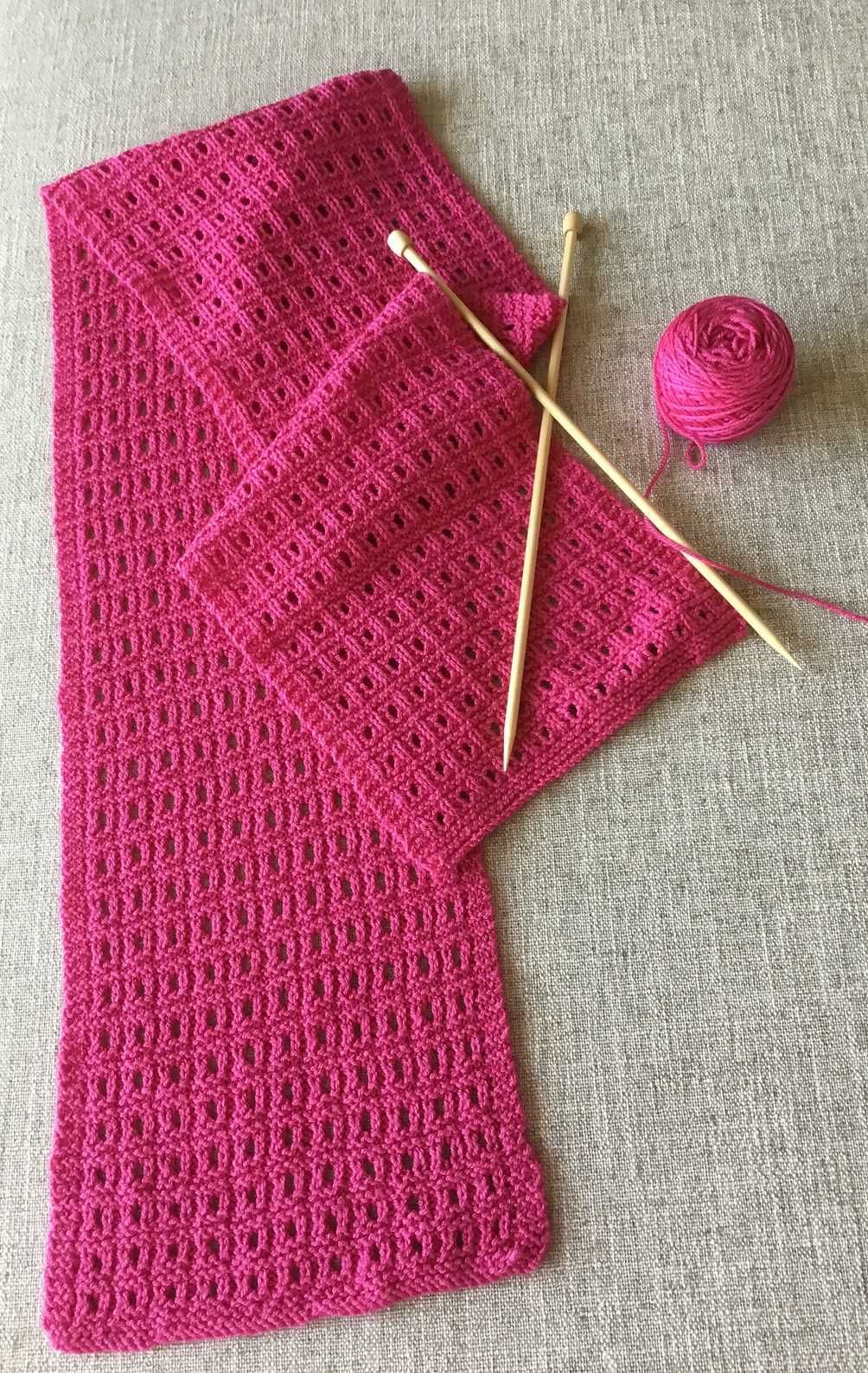 Simple knitting scarf patterns