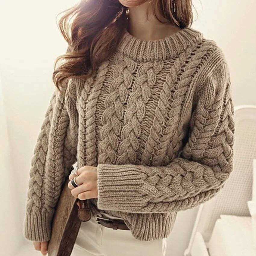 Simple women's sweater knitting patterns