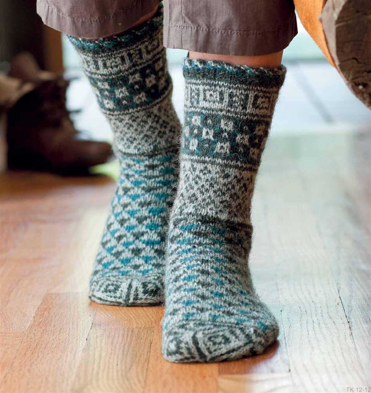 Simple leg warmer knitting pattern