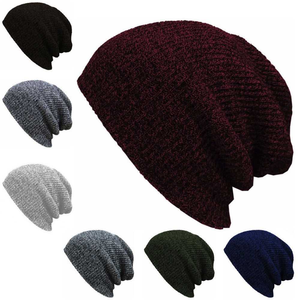 Skull cap beanie knitting pattern