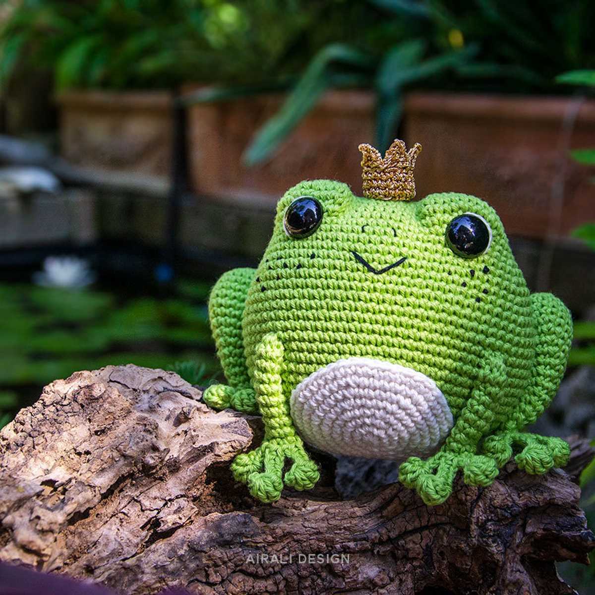 Small frog knitting pattern free