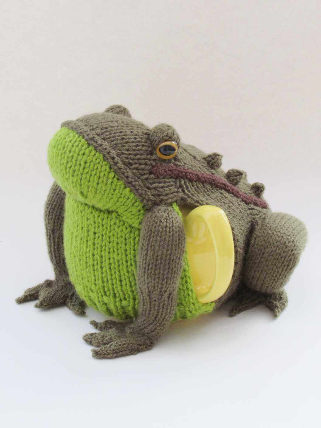 Small frog knitting pattern free