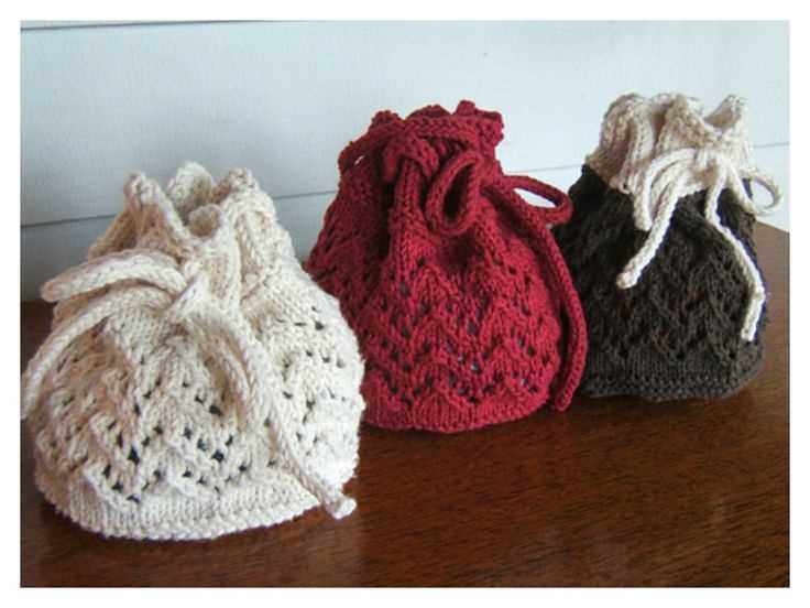 Small knitted bag pattern